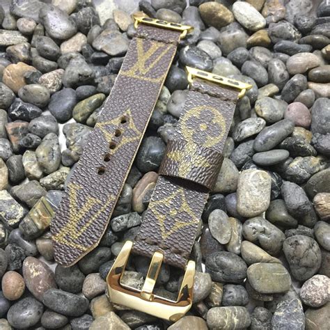 upcycled Louis Vuitton strap